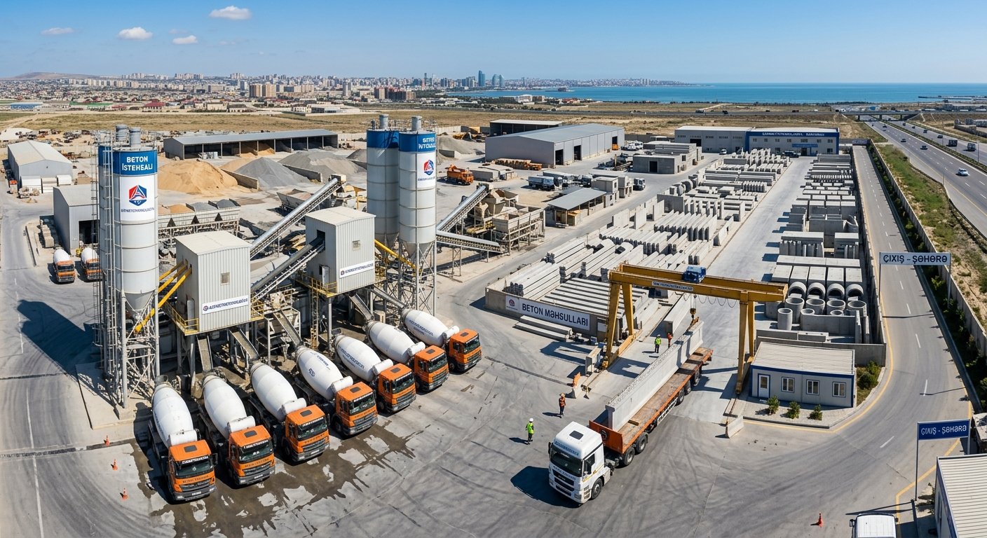 Beton istehsalı və beton məhsullarının təchizatı