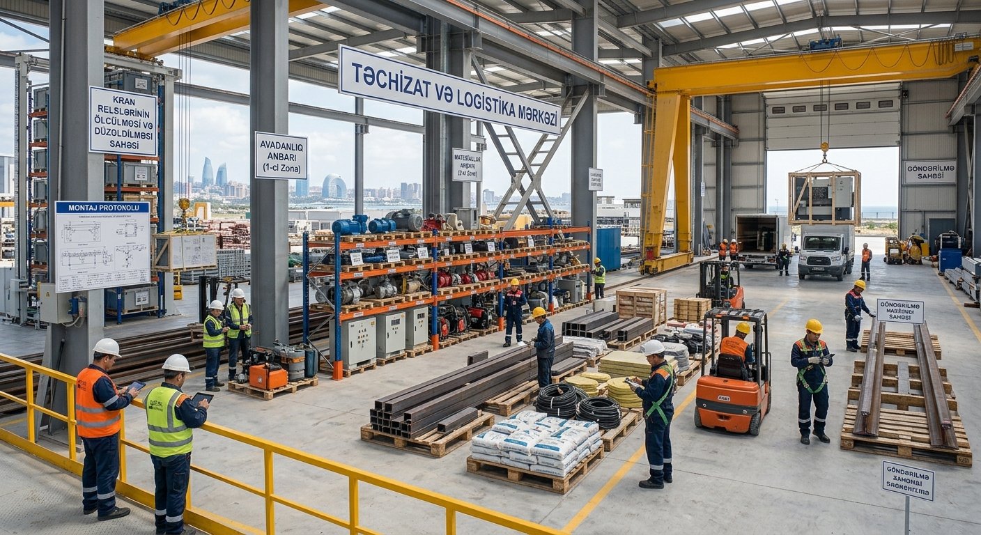 Avadanlıq və materialların təchizatı