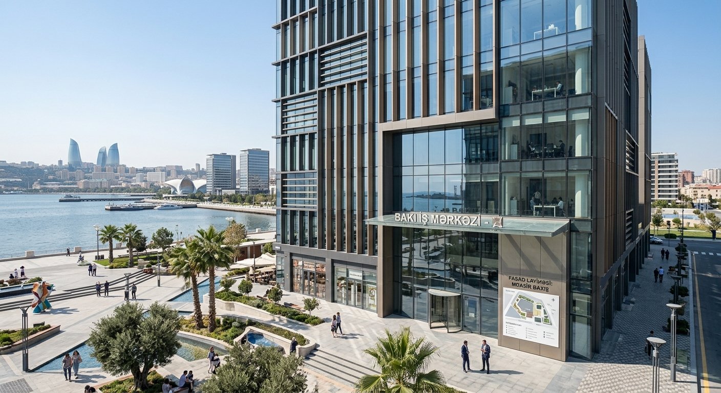 Ofis binasının fasadı